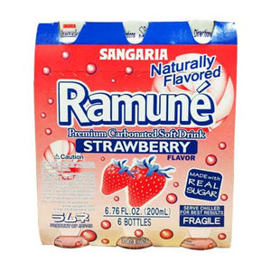 Sangaria Strawberry Ramune (6 pack)