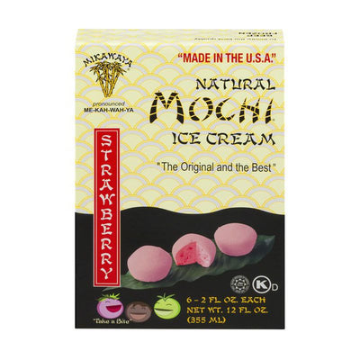 Mikawaya Strawberry Mochi Ice Cream