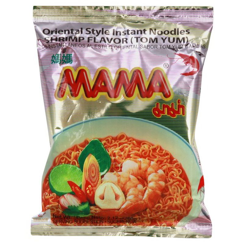 MAMA Shrimp Tom Yum Instant Noodles 2.12oz
