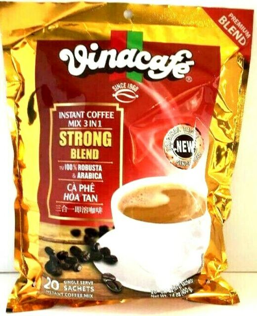 Vinacafe 3 in 1 Instant Coffee Strong Blend